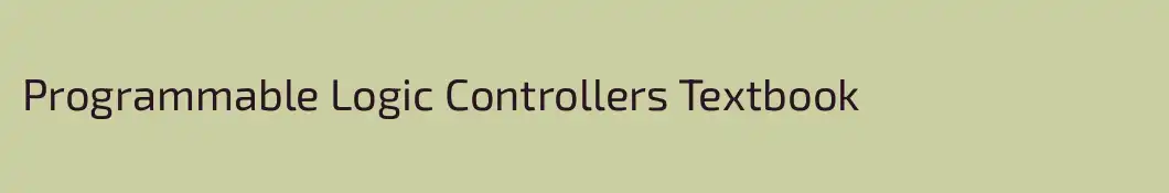 Programmable Logic Controllers Textbook
